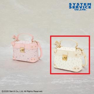 【リラックマ】【Bクリーム】リラックマ Rilakkuma Style レザー風バニティショルダーバッグ