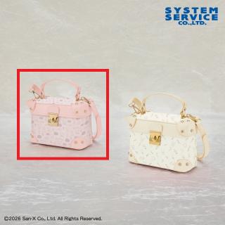【リラックマ】【Aピンク】リラックマ Rilakkuma Style レザー風バニティショルダーバッグ