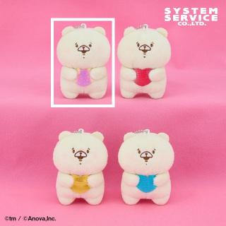 【ともだちはくま】【Aピンク】ともだちはくま ボールチェーン付きキラキラハートぬいぐるみ