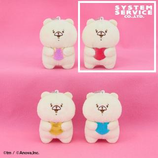【ともだちはくま】【Bレッド】ともだちはくま ボールチェーン付きキラキラハートぬいぐるみ