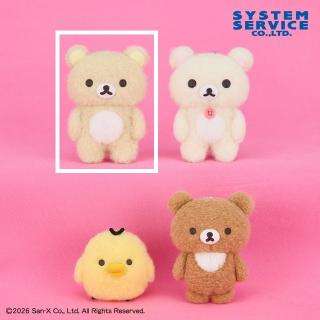 【リラックマ】【Aリラックマ】リラックマ ふわふわフェルト風マスコットキーチェーン