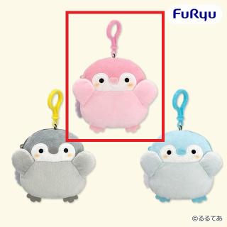 【コウペンちゃん】【Bピンク】コウペンちゃん カラビナ付きポーチ