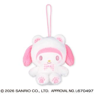 【サンリオ】【Cマイメロディ】サンリオキャラクターズ チェックベアちょいデカマスコット