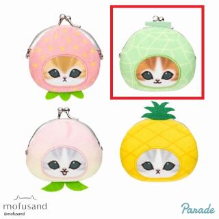 【mofusand】【Bメロンにゃん】mofusand フルーツにゃんミニがまぐち