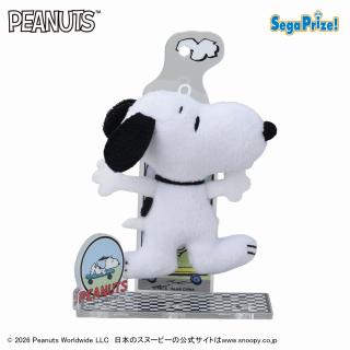 【スヌーピー】【Cスケートボード】SNOOPY(TM) 　アクぬい　For Amusement　スポーツVer.（EX）