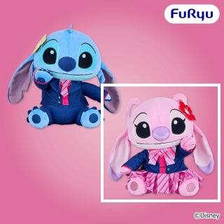 【ディズニー】【Bエンジェル】ディズニー スティッチ ぎゃるKAWAふぉと BIGぬいぐるみ