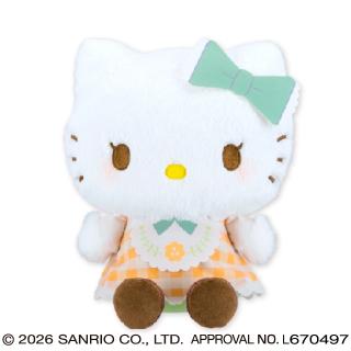 【サンリオ】【Aハローキティ】サンリオキャラクターズ フラワーカントリードールBIGタイプ1