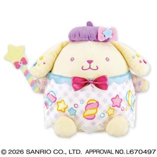 【サンリオ】【Aポムポムプリン】サンリオキャラクターズ マシュマロミルキーウェイドールBIGタイプ2
