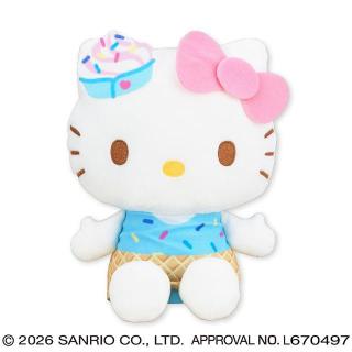 【サンリオ】【Aハローキティ】サンリオキャラクターズ アイスクリームパーラーちょいデカドール