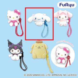 【サンリオ】【Bシナモロール】サンリオキャラクターズ SANRIO FES 2026 カラフルリンクコーデ スマホストラップ