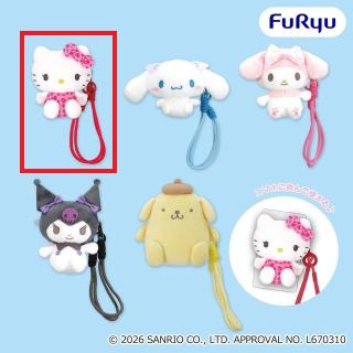 【サンリオ】【Aハローキティ】サンリオキャラクターズ SANRIO FES 2026 カラフルリンクコーデ スマホストラップ
