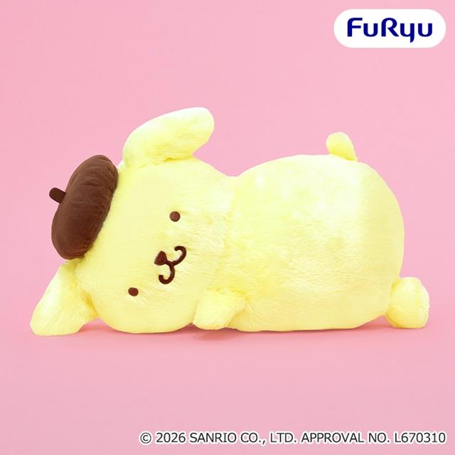 ポムポムプリン ぐうたら超BIGぬいぐるみ