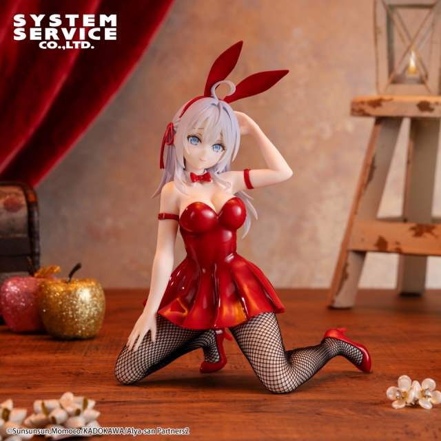 時々ボソッとロシア語でデレる隣のアーリャさん One-Seventh Caratフィギュア アーリャ バニーVer.RED プライズ画像
