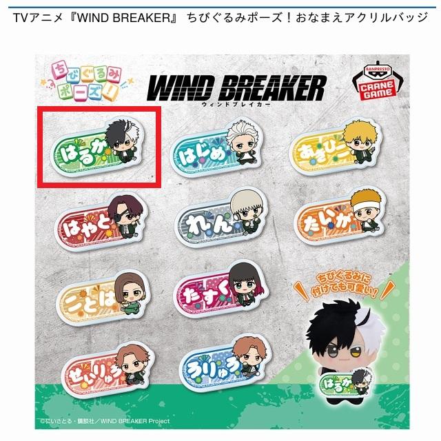 WIND BREAKER】【A桜遥】TVアニメ『WIND BREAKER』 ちびぐるみポーズ