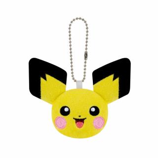 【ポケットモンスター】【Cピチュー】ポケットモンスター ボールチェーン付きフェイスぬいぐるみ～ヒトカゲ・ゼニガメ・ピチュー・パピモッチ～