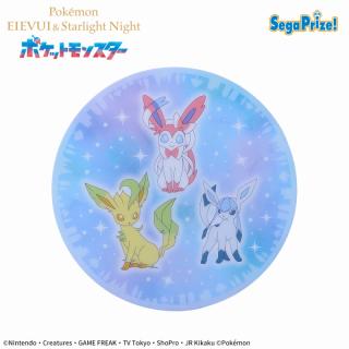【ポケットモンスター】【Cリーフィア&グレイシア&ニンフィア】ポケットモンスター　アクリルクリップ～EIEVUI and Starlight Night～