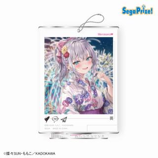 【時々ボソッとロシア語でデレる隣のアーリャさん】【B浴衣】時々ボソッとロシア語でデレる隣のアーリャさん　スタンド付クリアキーチェーン（EX）