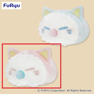 【ねむネコ】【Aピンク(体)】ねむネコ ベビーBIGぬいぐるみ