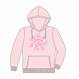 【サンリオ】【Aピンク】サンリオキャラクターズ スウェットパーカー