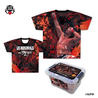 【新日本プロレス】【A内藤哲也選手(赤)】コンコレ 新日本プロレス フルグラTシャツ