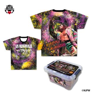 【新日本プロレス】【B高橋ヒロム選手(紫×黄)】コンコレ 新日本プロレス フルグラTシャツ