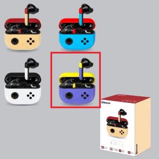 【家電製品(プライズ)】【B:Yellow×Purple】完全ワイヤレスイヤホン　SOLE3（ソール）