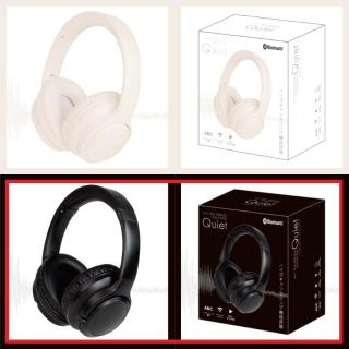 【家電製品(プライズ)】【B:BLACK】ノイズキャンセリングヘッドホン Quiet（クワイエット）