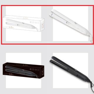 【家電製品(プライズ)】【Aホワイト】ストレートヘアアイロン Schon（シェーン）