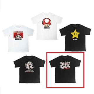 【スーパーマリオ】【Eテレサ(四角枠)】スーパーマリオ　Tシャツ