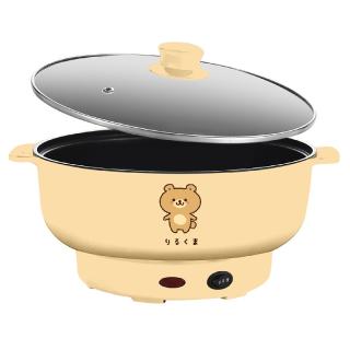 【家電製品(プライズ)】【Aクリーム】りるくま 電気マルチグリル鍋