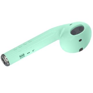 【家電製品(プライズ)】【Aグリーン】BIG イヤホン型ワイヤレススピーカーパステル