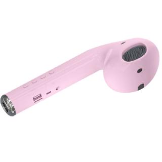 【家電製品(プライズ)】【Dピンク】BIG イヤホン型ワイヤレススピーカーパステル