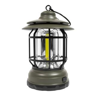 【家電製品(プライズ)】【Cモスグリーン】PineField 電池式アンティークLEDランタン