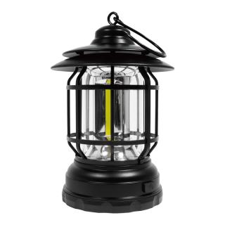 【家電製品(プライズ)】【Aブラック】PineField 電池式アンティークLEDランタン