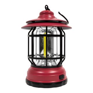【家電製品(プライズ)】【Bカーマイン】PineField 電池式アンティークLEDランタン