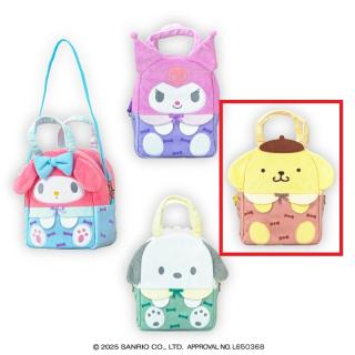 【サンリオ】【Dポムポムプリン】サンリオキャラクターズ プチリボン2-WAYふわふわバッグ