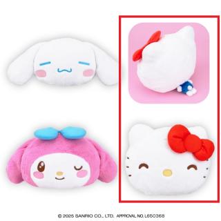 【サンリオ】【Aハローキティ】サンリオキャラクターズ 顔デカクッション6