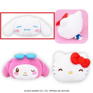 【サンリオ】【Cシナモロール】サンリオキャラクターズ 顔デカクッション6