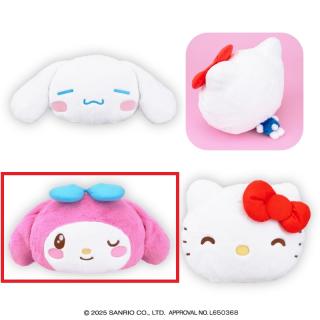【サンリオ】【Bマイメロディ】サンリオキャラクターズ 顔デカクッション6