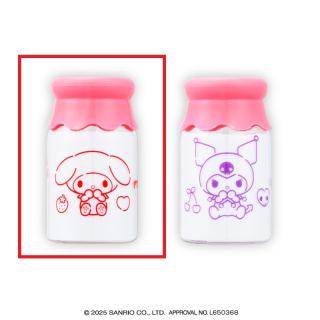 【サンリオ】【Aマイメロディ】マイメロディ・クロミ 牛乳瓶風小物入れ