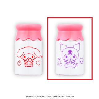 【サンリオ】【Bクロミ】マイメロディ・クロミ 牛乳瓶風小物入れ