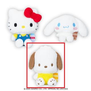 【サンリオ】【Cポチャッコ】サンリオキャラクターズ びん牛乳ドールBIGタイプ