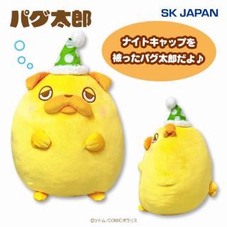 【おじさんはカワイイものがお好き】パグ太郎　もっちりウトウトBIGぬいぐるみ