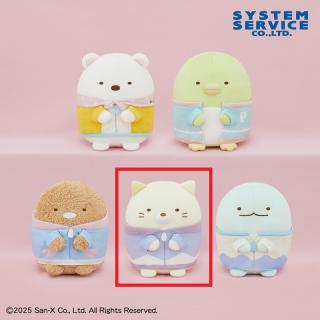 【すみっコぐらし】【Dねこ】すみっコぐらし たぴおかコンビニ ころっとぬいぐるみ