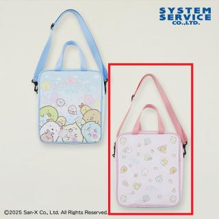 【すみっコぐらし】【Bピンク】すみっコぐらし たぴおかパーク キラキラスクールバッグ
