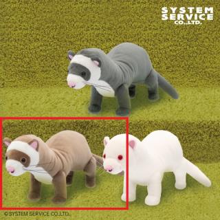 【FANS】【B茶】FANS フェレットぬいぐるみBIG