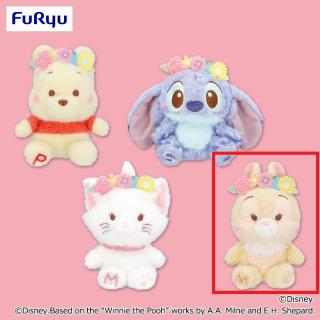 【ディズニー】【Dミス・バニー】ディズニーキャラクター ミルキーボア 花かんむりマスコット
