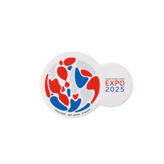 【EXPO 2025 大阪・関西万博】【D:WORLD＆EXPO 2025 ロゴマーク】ミャクミャク 缶バッジ