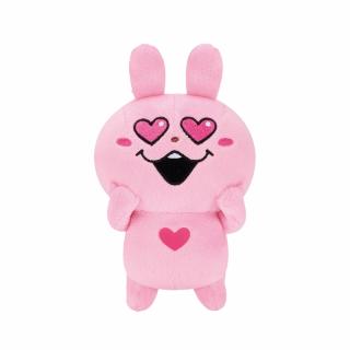 【にしむらゆうじ】【B目ハート】にしむらゆうじ作品 カバンに付けられるぱわあぷぷぬいぐるみ～ラブラビットの推し活度～