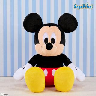 【ディズニー】ミッキーマウス　グランデぬいぐるみ　おすわりVer.